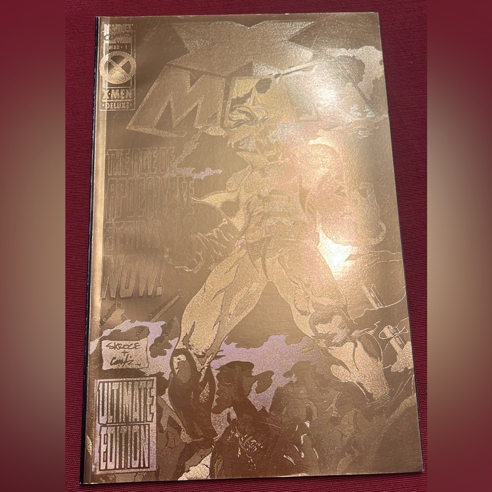 Gold X-Men Deluxe Comic Book